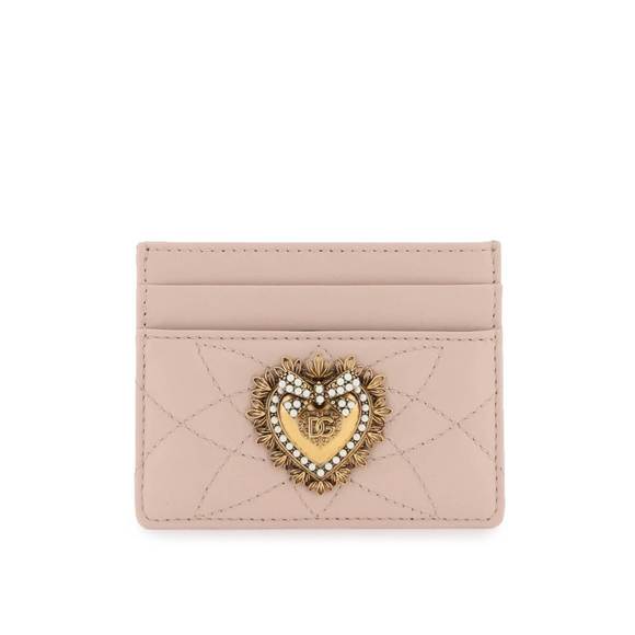 Dolce & Gabbana 'Devotion’ card holder Devotion card holder in Red for Women | Dolce&Gabbana® US